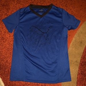 Puma mesh front short sleeve shirt